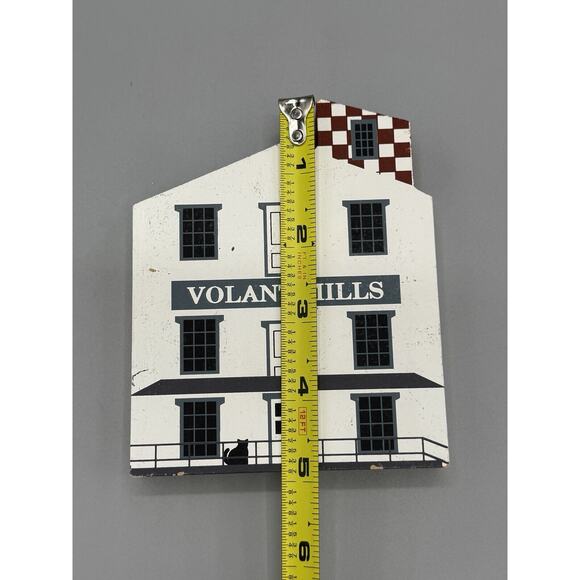 Vintage Cat's Meow Fall Series Volant Mills Building READ DETAILS - Picture 3 of 4